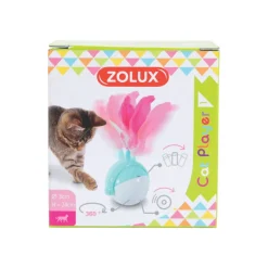 Jouet balle mécanique à balancement pour chat