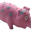 Jouet cochon rose en latex pour chien ANKA
