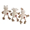 Jouet peluche et corde 30 cm - Vendu à l'unité