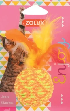 Jouet pour chat balle élastique - Vendu à l'unité