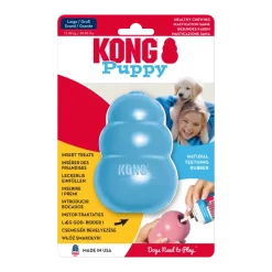 Jouet pour chiot KONG puppy rose ou bleu - Taille L