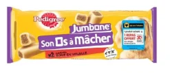 Jumbone pour chien moyen au poulet/bœuf 180g (x2)