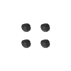 Kit 4 boules inox pour éponge à gratter