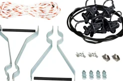 Kit isolateurs à distance pour portes de prairie extensibles