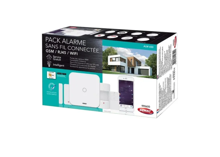 Kit alarme Lan/wifi/4G