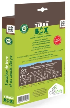 Kit analyse de terre TERRA BOX