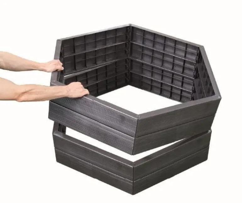 Kit 2 carrés potager + 2 sets d'appoint Ergo GARANTIA