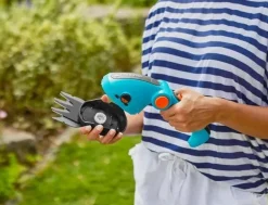 Kit cisaille à gazon + lame taille-buisson