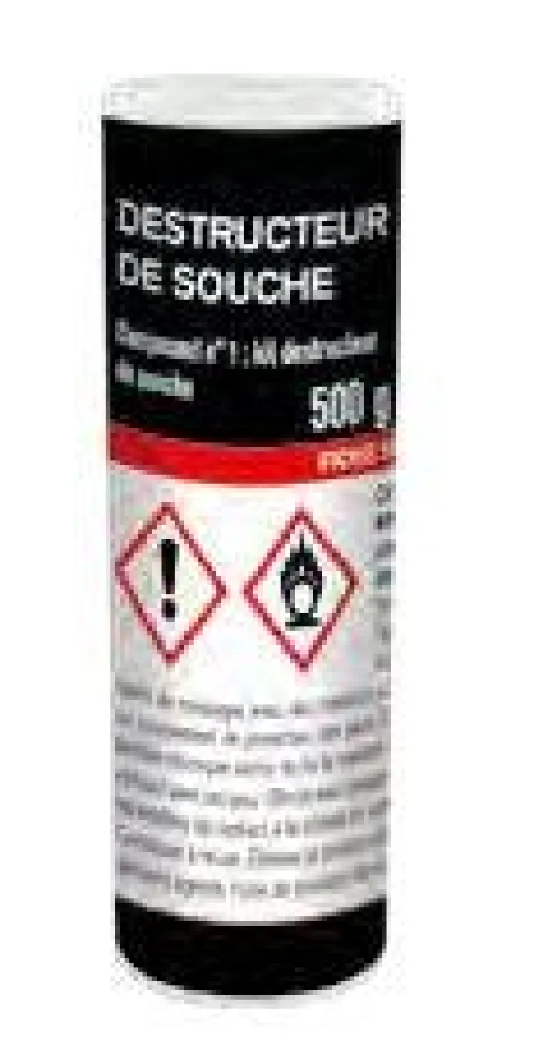 Kit complet pour destruction de souche sèche