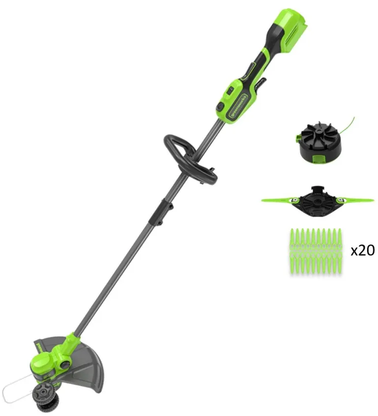 Kit coupe-bordures 2en1 - 48V 2Ah 33cm GREENWORKS