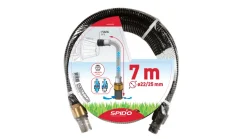 Kit d'aspiration 7 m clapet laiton Ø22 mm SPIDO