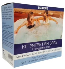 Kit d'entretien spa à l'oxygène actif ECOGENE