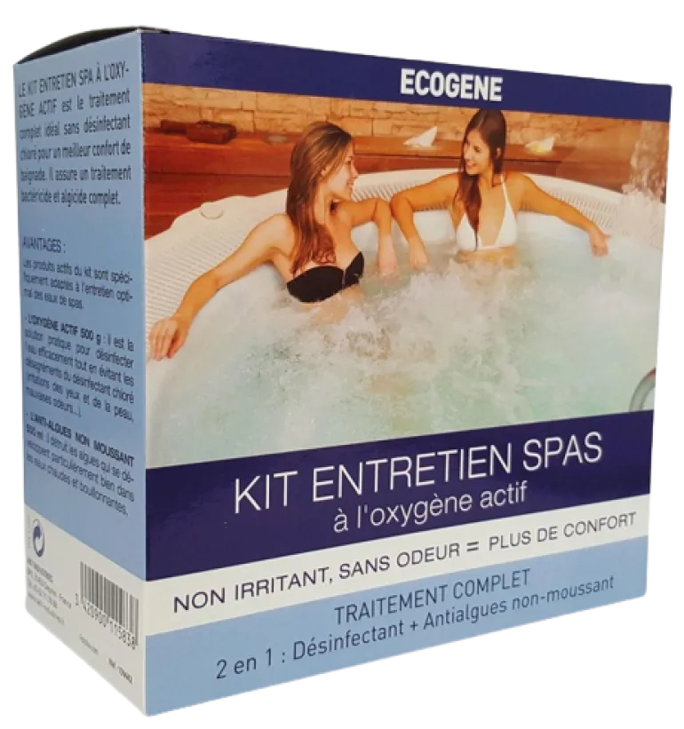 Kit d'entretien spa à l'oxygène actif ECOGENE