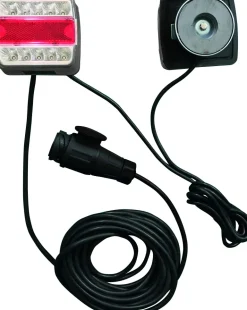 Kit de signalisation arrière LED 12V 7,5m magnétique + fiche