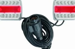 Kit de signalisation arrière LED 12V 7,5m magnétique + fiche
