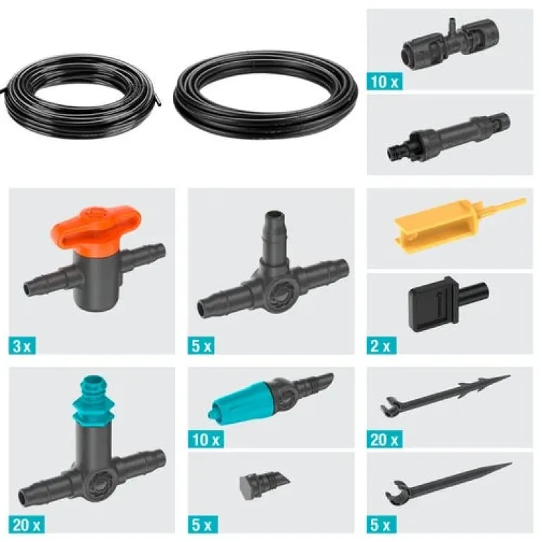 Kit d'initiation pour terrasse jusqu'à 30 plantes GARDENA