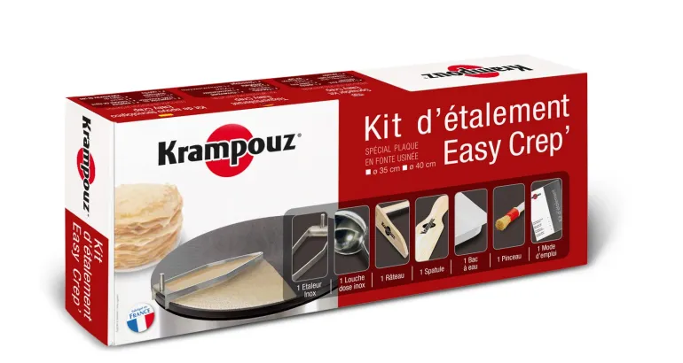 Kit d'étalement pour fonte usinée Ø 40 cm KRAMPOUZ
