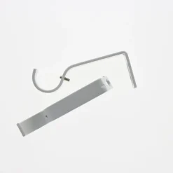 Kit extensible tube Ø28mm 1,20-2,10m avec pommeau blanc