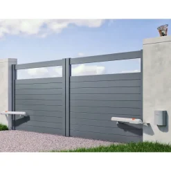 Kit motorisation pour portail 2 battants 250kg max Aria 200