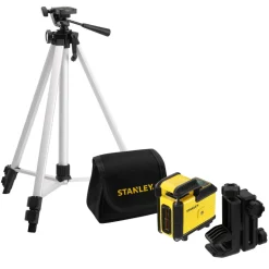 Kit niveau Laser 360° 25m + Trépied STANLEY