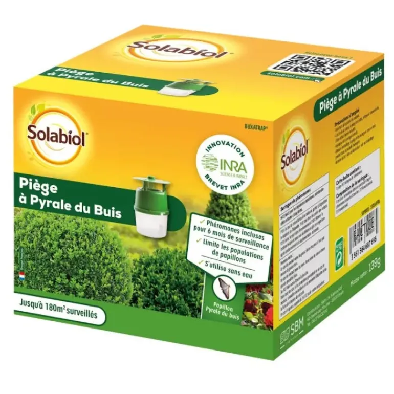 Kit piège à phéromone contre la pyrale du buis SOLABIOL