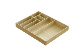 Kit range couverts bambou verni largeur 600 mm