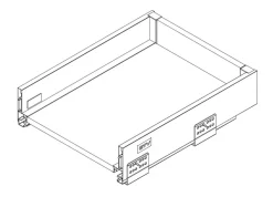 Kit tiroir gris AX 84 x 400 mm