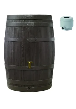 Kit Tonneau Vino 250 L Brun avec Collecteur Eco Gris
