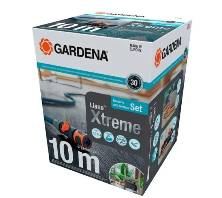 Kit tuyau Liano Xtreme Indoor 10m + adaptateur