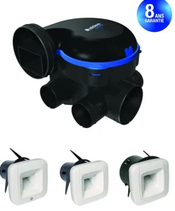Kit VMC simple flux EasyHOME Hygro Classic BDH
