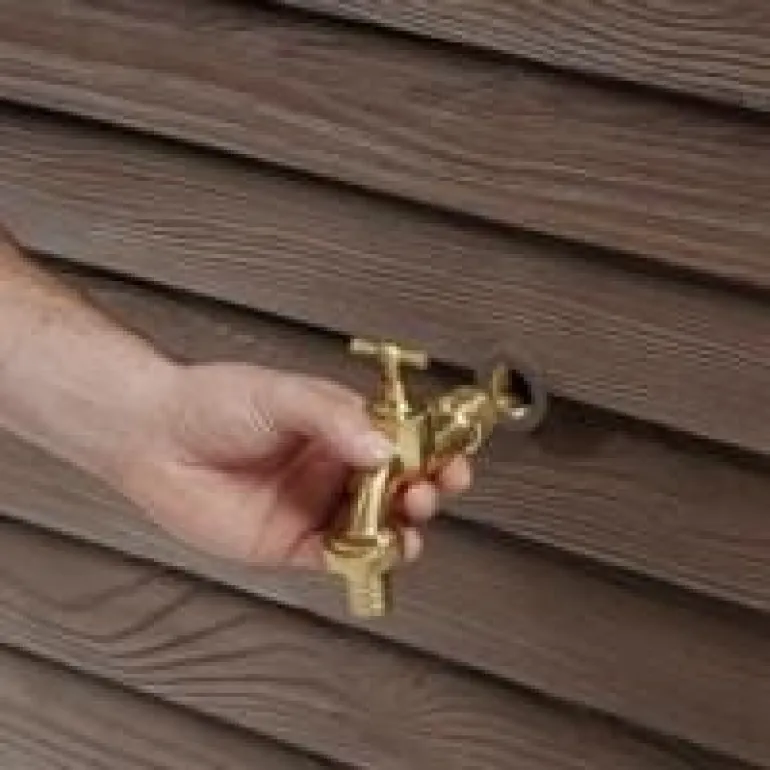 Kit Woody 350 L Bois foncé et collecteur eco GARANTIA