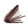 Lacets ronds 120 cm marron