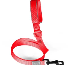 Laisse pour chien nylon premium 15mm 1,20m rouge ZOLUX