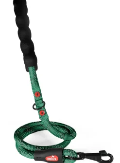 Laisse pour chien corde 1.2m 13mm vert sapin ZOLUX