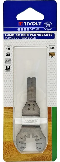 Lame de scie oscillante CRV 10 mm bois