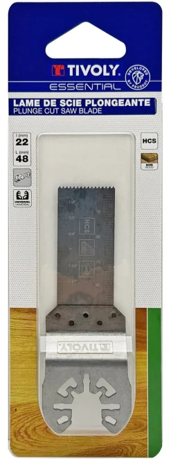 Lame de scie oscillante CRV 22 mm bois