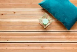 Lame de terrasse Douglas naturel 24x138mm 3m