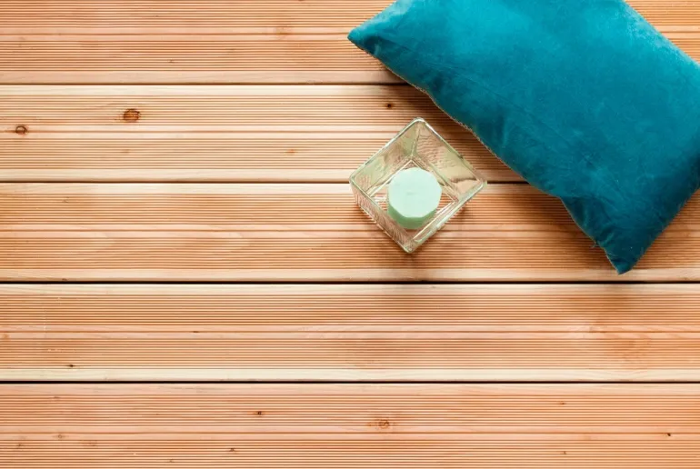 Lame de terrasse Douglas naturel 24x138mm 3m