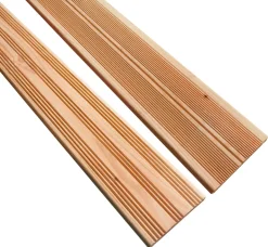 Lame de terrasse Douglas naturel 24x138mm 3m
