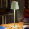 Lampe de table Turin rechargeable vert olive