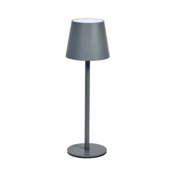 Lampe de table Turin rechargeable gris