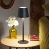 Lampe de table Turin rechargeable noir