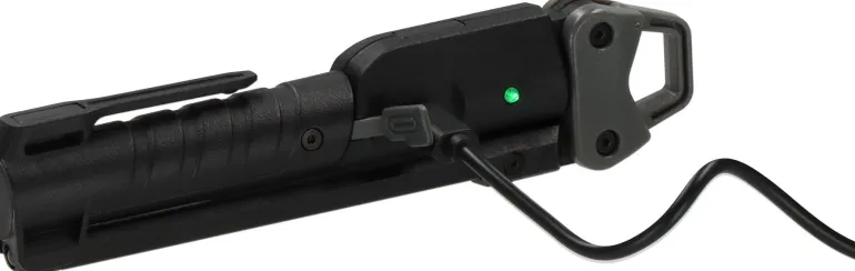 Lampe torche LED HL 400 AC rechargeable 120/200/400 lm