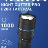 Lampe torche Night Cutter Pro F20R Tactical recharg. VARTA