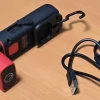 Lampe torche portative 15,5x3x4 cm à LED 350 lm + batterie