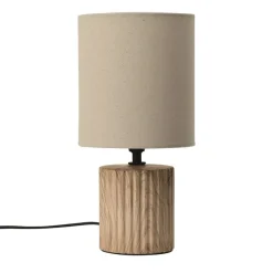 Lampe Colonia 15 x 30 x 15 cm beige et naturel