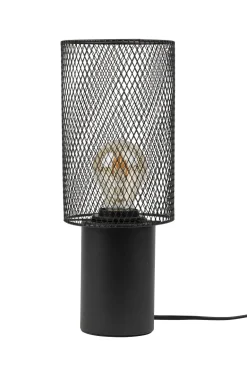 Lampe Jude noire 30x12x12 cm