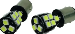 Lampe poirette LED 12V 3W BAY15d (x2)