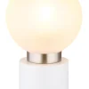 Lampe à poser 25W E14 marka blanc mat