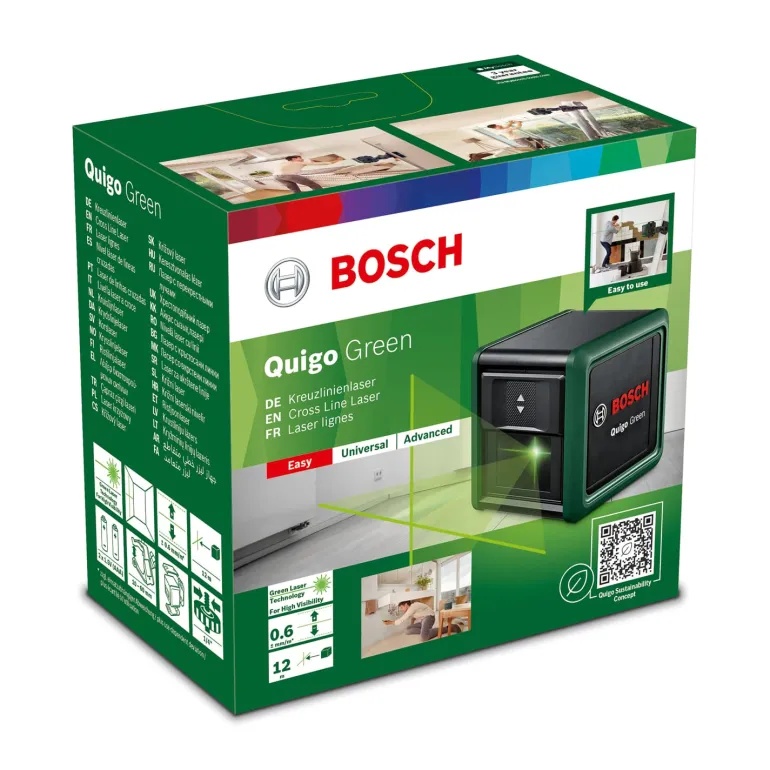 Laser lignes Quigo Green BOSCH